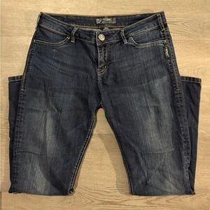 Silver Jeans Women's Deep Blue Boot Cut Denim